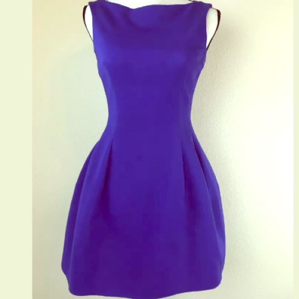 Zara purple dress